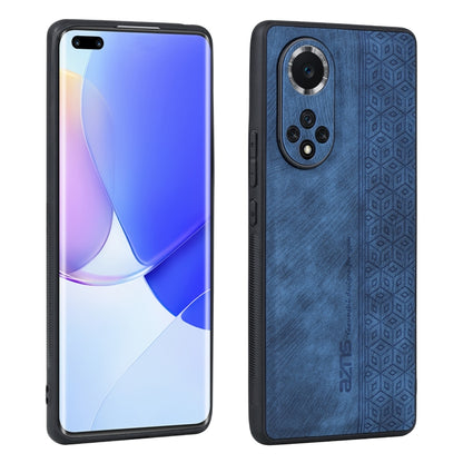 For Honor 50 Pro / Huawei nova 9 Pro AZNS 3D Embossed Skin Feel Phone Case(Sapphire Blue) by AZNS