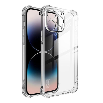 For iPhone 14 Pro imak Shockproof Airbag TPU Phone Case(Transparent) by imak