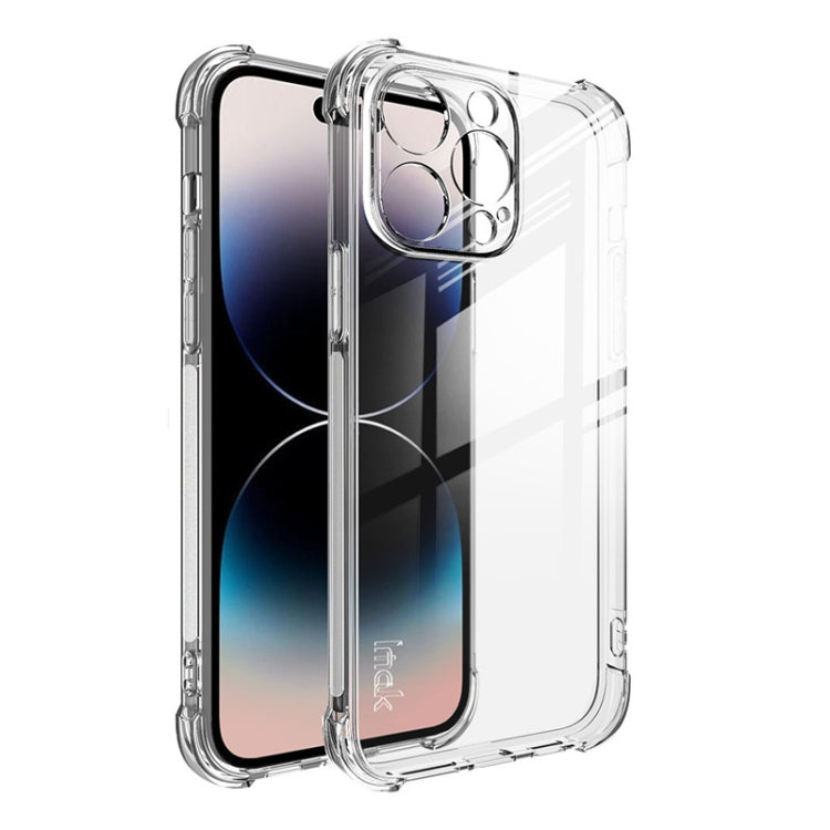 For iPhone 14 Pro Max imak Shockproof Airbag TPU Phone Case(Transparent) by imak