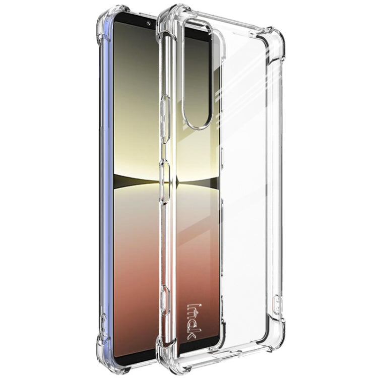 For Sony Xperia 5 IV imak Shockproof Airbag TPU Phone Case(Transparent) by imak
