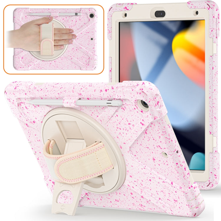 For iPad 10.2 2019 / 2020 / 2021 Silicone + PC Protective Tablet Case(Profusion Red) by bashfashion