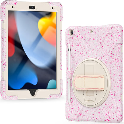 For iPad 10.2 2019 / 2020 / 2021 Silicone + PC Protective Tablet Case(Profusion Red) by bashfashion