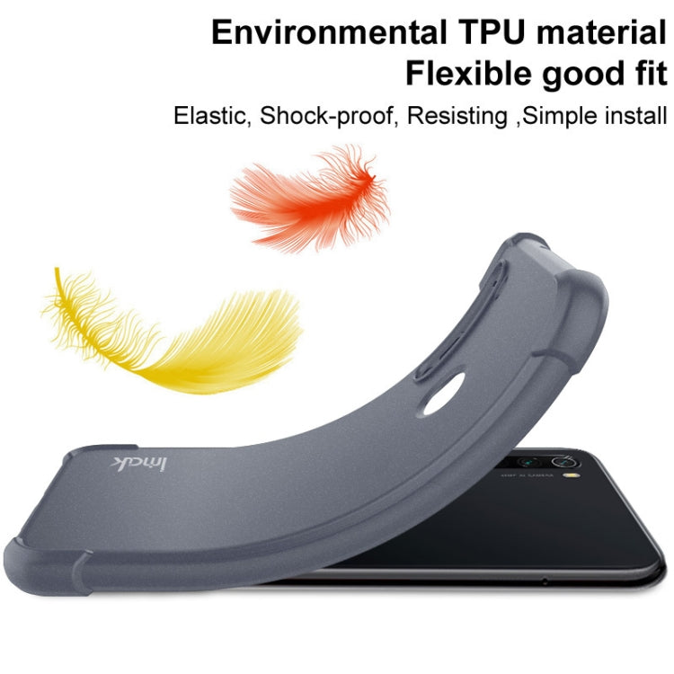 For iPhone 14 Pro imak Shockproof Airbag TPU Phone Case(Matte Black) by imak