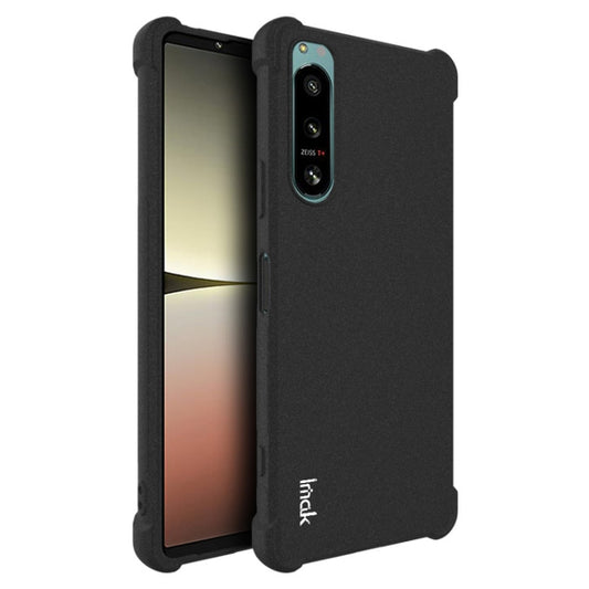 For Sony Xperia 5 IV imak Shockproof Airbag TPU Phone Case(Matte Black) by imak