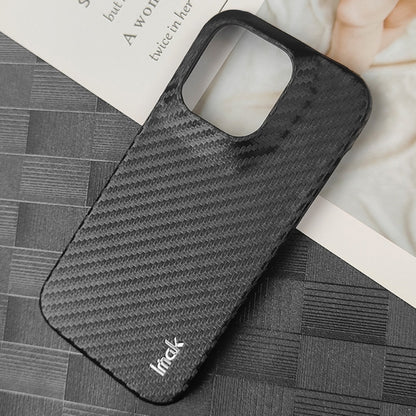 For iPhone 14 Pro IMAK Ruiyi Series Carbon Fiber PU + PC Phone Case by imak