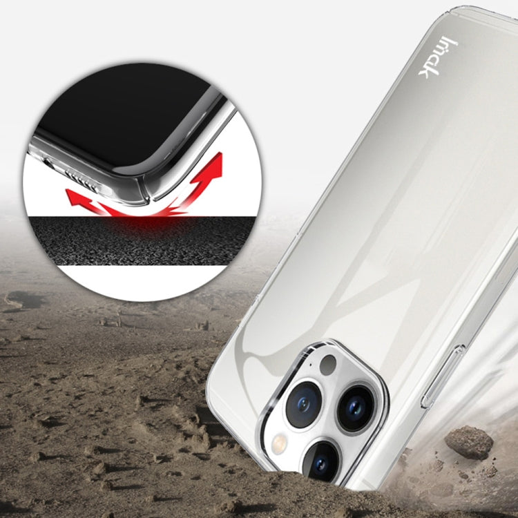 For iPhone 14 Pro IMAK Wing II Wear-resisting Crystal Phone Case by imak