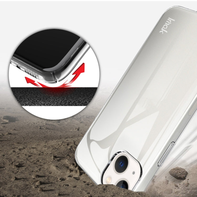 For iPhone 14 IMAK Wing II Wear-resisting Crystal Phone Case by imak