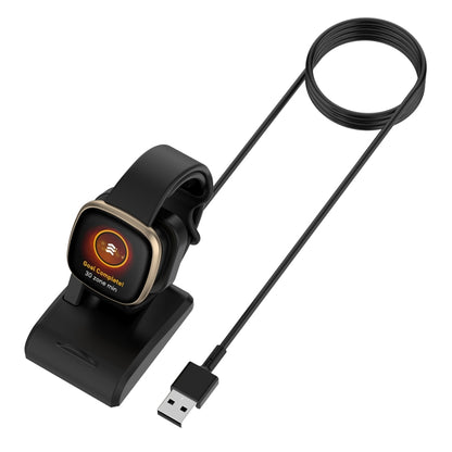 For Fitbit Versa4 / Sense2 Vertical Magnetic Charger Holder with Chip Protection Support Fast Charging by bashfashion