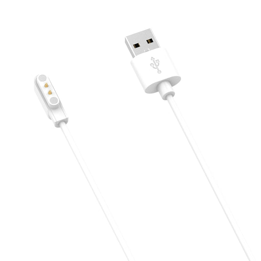 For Realme TechLife Watch Watch Magnetic Charging Cable Length: 1.2m(White) by bashfashion