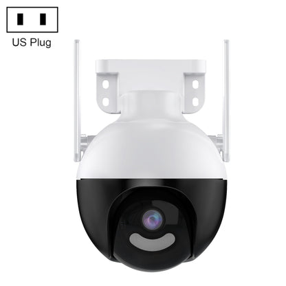A18 4MP HD Wireless WiFi Smart Surveillance Camera, Specification:US Plug by bashfashion