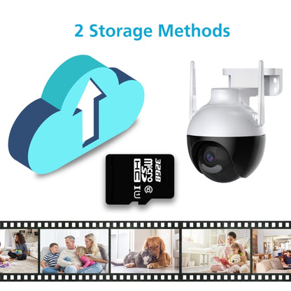 A18 8MP HD Wireless WiFi Smart Surveillance Camera, Specification:UK Plug by bashfashion
