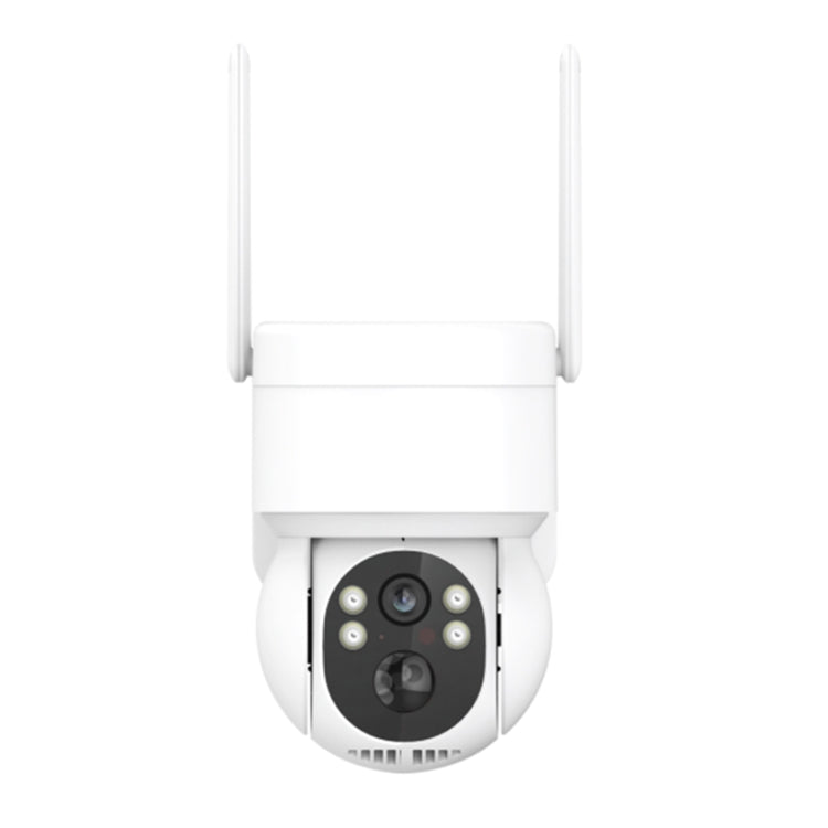 T34 2MP HD IP66 Waterproof Wireless WiFi Solar Camera(White) by bashfashion