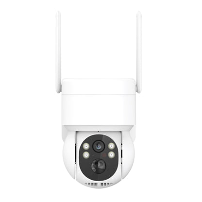 T34 2MP HD IP66 Waterproof Wireless WiFi Solar Camera(White) by bashfashion