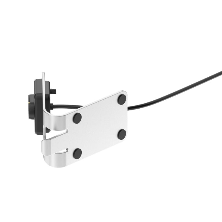 For Amazfit GTR4 / GTR4 Pro Rotatable Smart Watch Metal Charger Stand(Silver) by bashfashion