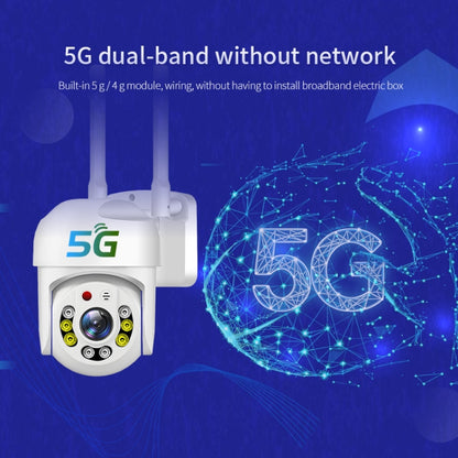 QX65 2MP HD IP66 Waterproof 5G Dual Band Wireless WiFi Camera, Specification:US Plug by bashfashion