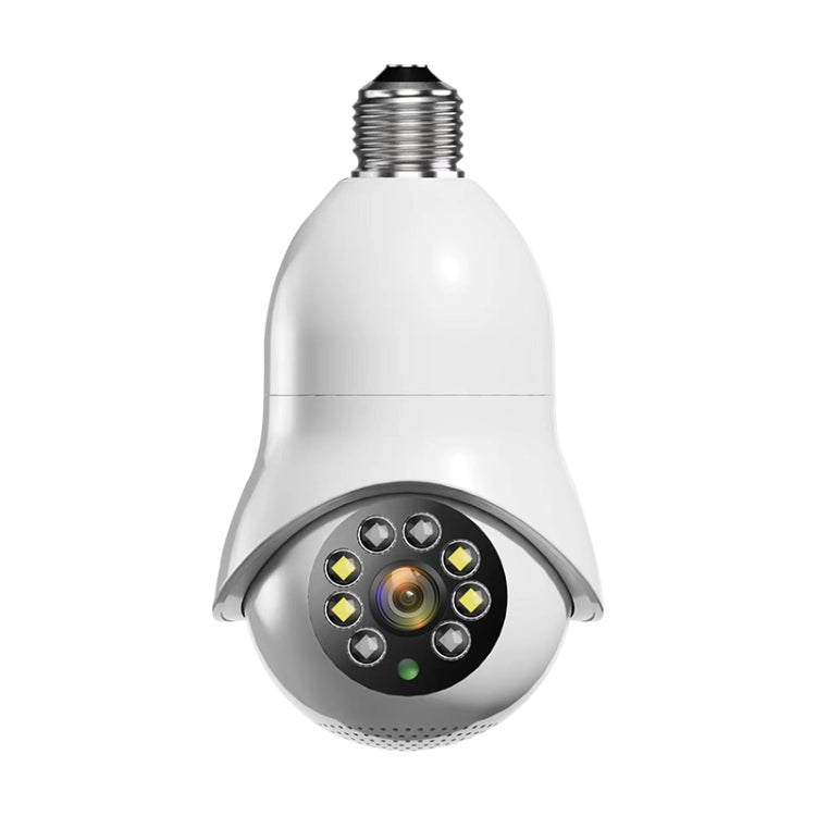 DP31 2.0MP HD Light Bulb WiFi Surveillance Camera, Support Motion Detection, Night Vision, Dual Light Source(White) by bashfashion