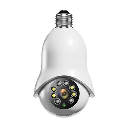 DP31 2.0MP HD Light Bulb WiFi Surveillance Camera, Support Motion Detection, Night Vision, Dual Light Source(White) by bashfashion