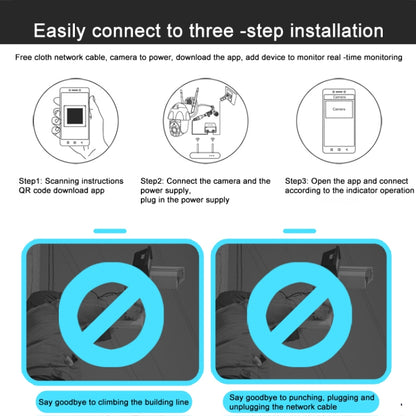 QX67 3MP Humanoid Recognition AI Alarm WiFi Dome IP Camera, UK Plug by bashfashion