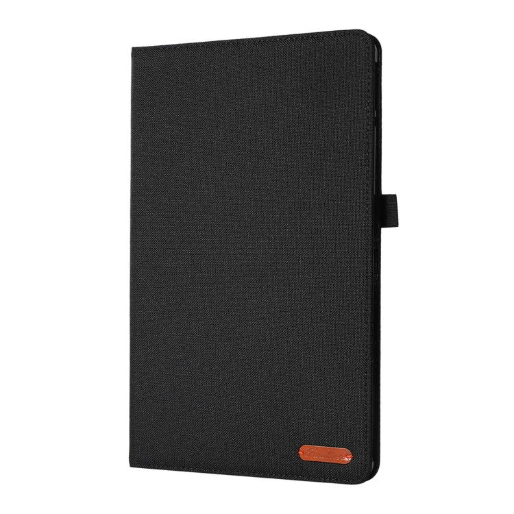 For Lenovo Tab P11 Pro Fabric Leather Tablet Case(Black) by bashfashion
