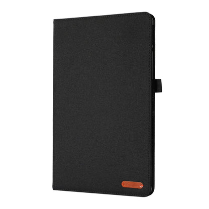 For Lenovo Tab P11 Pro Fabric Leather Tablet Case(Black) by bashfashion