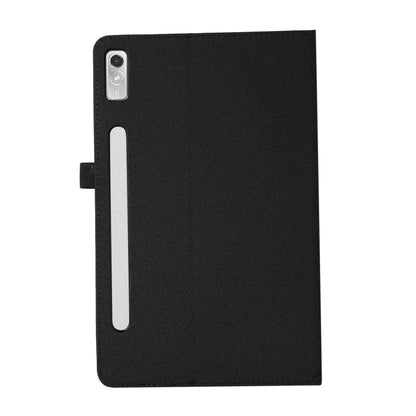 For Lenovo Tab P11 Pro Fabric Leather Tablet Case(Black) by bashfashion