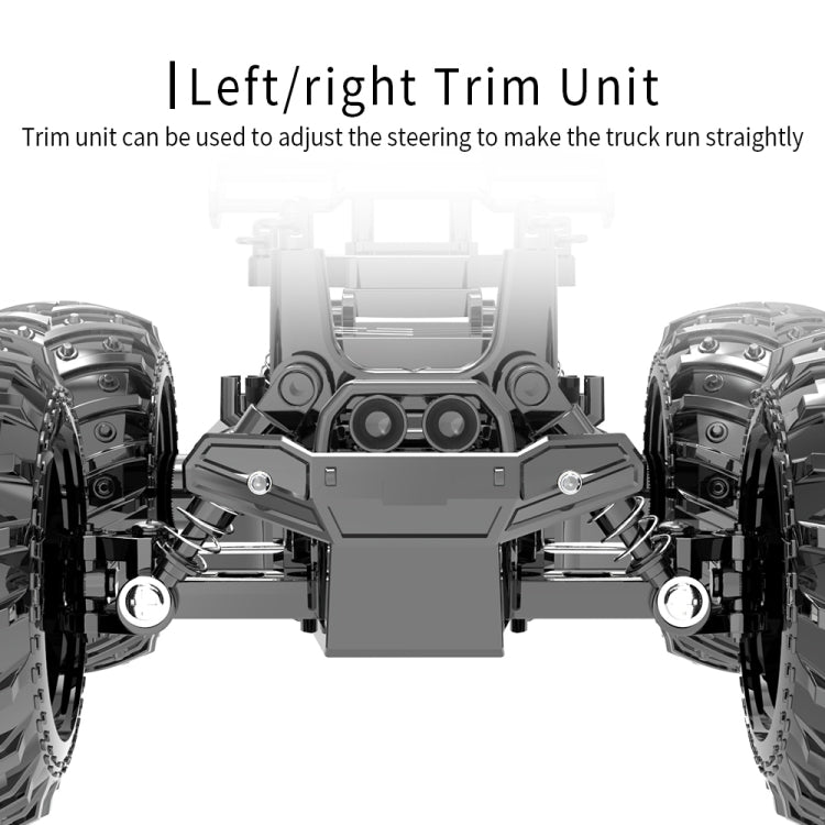 JJR/C Q105 2.4G RC Electric Climbing Off-Road Vehicle(Black Red) by JJR/C