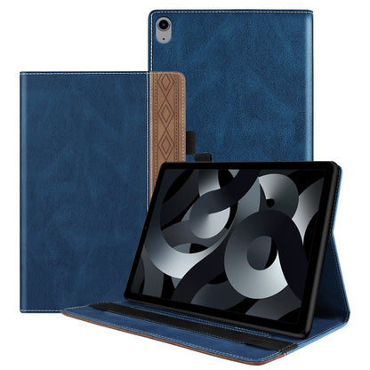 For iPad 2025 / 2022 Splicing Series Tablet PC Leather Case(Royal Blue) by bashfashion