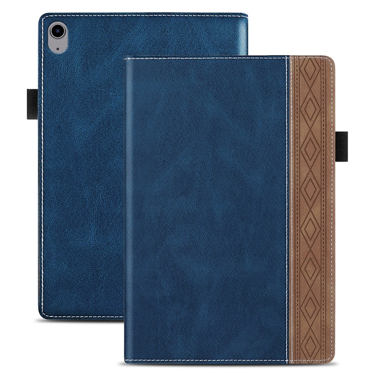 For iPad 2025 / 2022 Splicing Series Tablet PC Leather Case(Royal Blue) by bashfashion