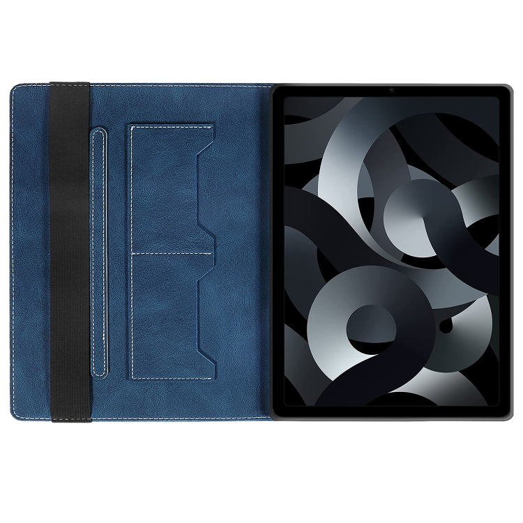 For iPad 2025 / 2022 Splicing Series Tablet PC Leather Case(Royal Blue) by bashfashion