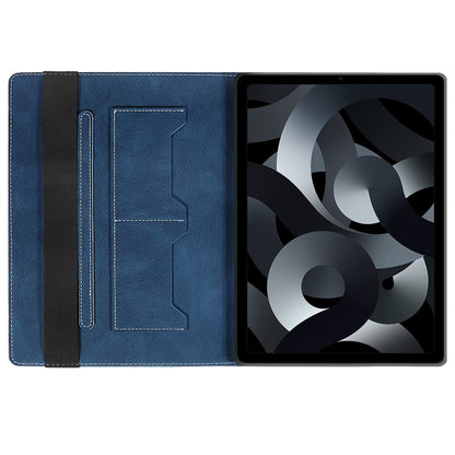 For iPad 2025 / 2022 Splicing Series Tablet PC Leather Case(Royal Blue) by bashfashion