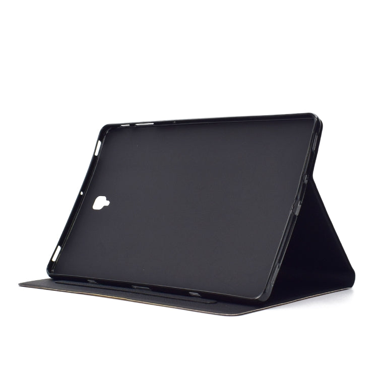 Electric Horizontal Flat Painted Leather Case with Pen Cover & Card Slot & Holder(White Rabbit) by bashfashion