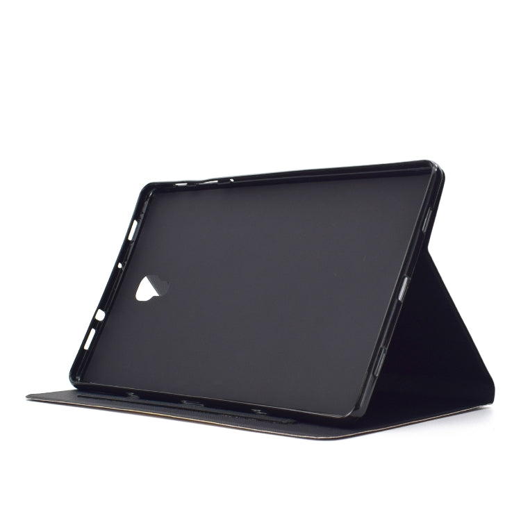 Electric Horizontal Flat Painted Leather Case with Pen Cover & Card Slot & Holder(Shar Pei) by bashfashion