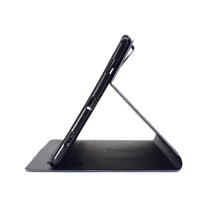 Electric Horizontal Flat Painted Leather Case with Pen Cover & Card Slot & Holder(Shar Pei) by bashfashion