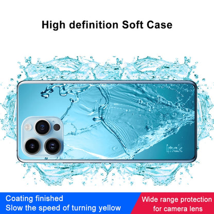 For iPhone 14 Pro Max imak UX-10 Series Shockproof TPU Phone Case(Transparent) by imak