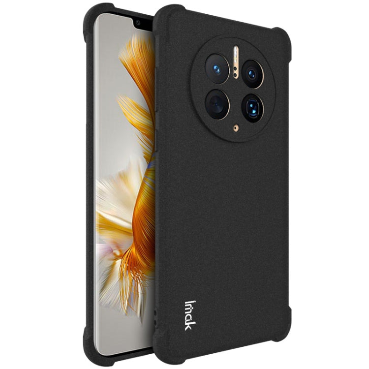 For Huawei Mate 50 imak All-inclusive Shockproof Airbag TPU Case(Matte Black) by imak