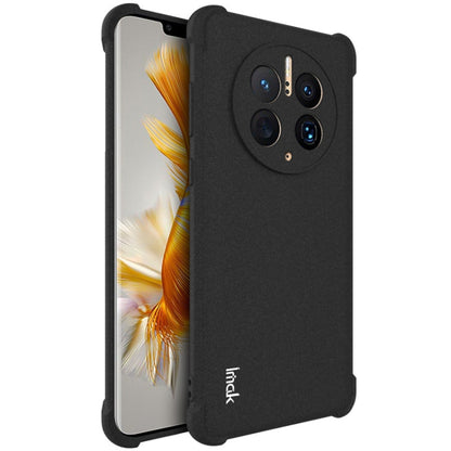 For Huawei Mate 50 imak All-inclusive Shockproof Airbag TPU Case(Matte Black) by imak