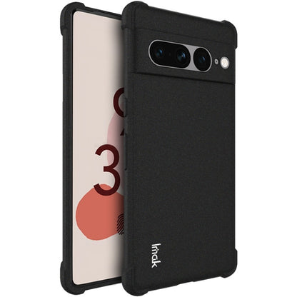 For Google Pixel 7 Pro 5G imak All-inclusive Shockproof Airbag TPU Case(Matte Black) by imak