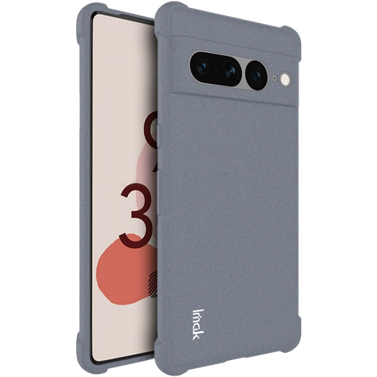 For Google Pixel 7 Pro 5G imak All-inclusive Shockproof Airbag TPU Case(Matte Grey) by imak