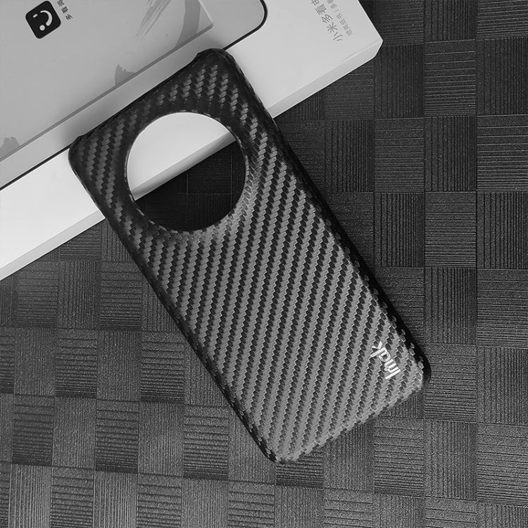 For Huawei Mate 50 imak Ruiyi Series Carbon Fiber PU + PC Phone Case by imak