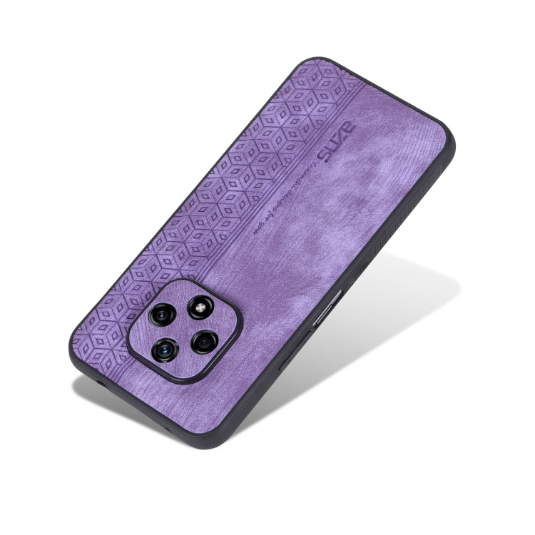 For Huawei nova 9z 5G/Enjoy 50+ AZNS 3D Embossed Skin Feel Phone Case(Purple) by AZNS