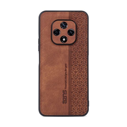 For Huawei nova 9z 5G/Enjoy 50+ AZNS 3D Embossed Skin Feel Phone Case(Brown) by AZNS