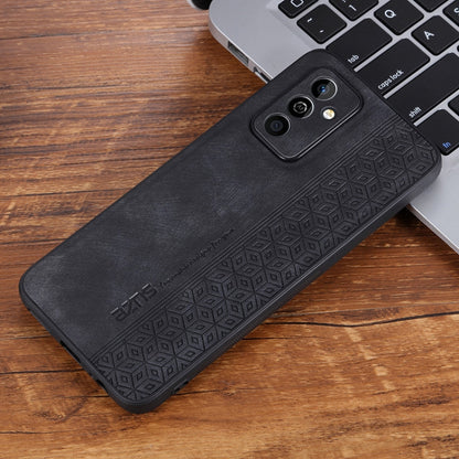 For Huawei Maimang 11 AZNS 3D Embossed Skin Feel Phone Case(Black) by AZNS