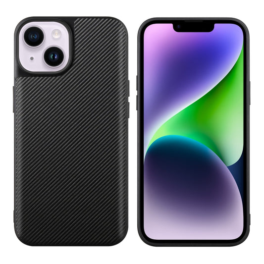 For iPhone 14 ViLi TC Series Kevlar Carbon Fiber Texture Phone Case(Black) by ViLi