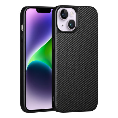For iPhone 14 ViLi TC Series Kevlar Carbon Fiber Texture Phone Case(Black) by ViLi