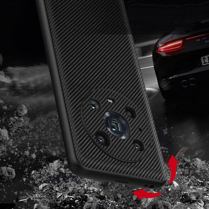 For Honor Magic4 Ultimate ViLi TC Series Kevlar Carbon Fiber Texture Phone Case(Black) by ViLi