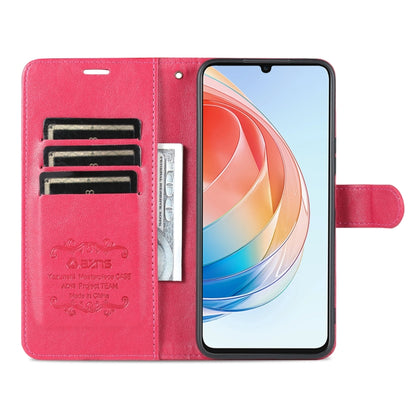 For Honor Play 40 Plus AZNS Sheepskin Texture Flip Leather Phone Case(Red) by AZNS