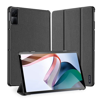For Xiaomi Redmi Pad 10.61 DUX DUCIS Domo Series Magnetic Flip Leather Tablet Case(Black) by DUX DUCIS