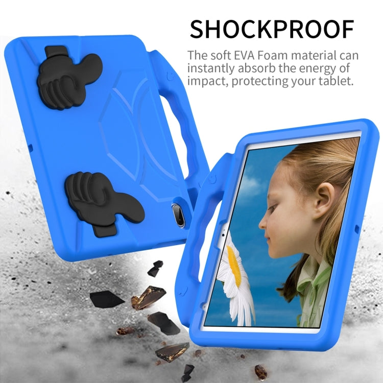 For iPad 2025 / 2022 Children EVA Shockproof Tablet Case with Thumb Bracket(Blue) by bashfashion