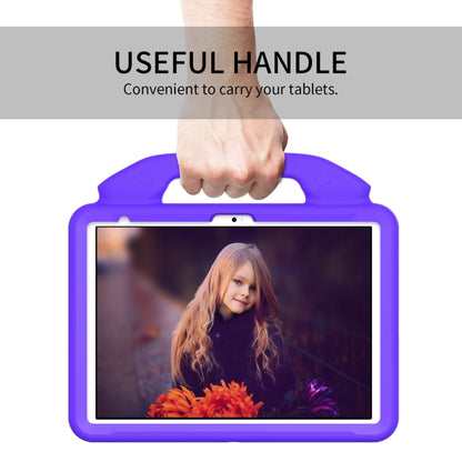 For iPad 2025 / 2022 Children EVA Shockproof Tablet Case with Thumb Bracket(Purple) by bashfashion
