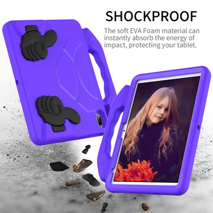 For iPad 2025 / 2022 Children EVA Shockproof Tablet Case with Thumb Bracket(Purple) by bashfashion